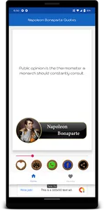 Napoleon Bonaparte Quotes screenshot 0