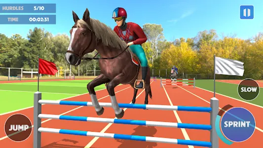 Horse Jump: Horse Racing 3D screenshot 0