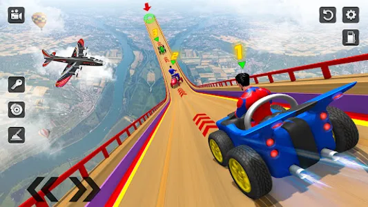 Racing in Car: Stunt Car Games screenshot 10