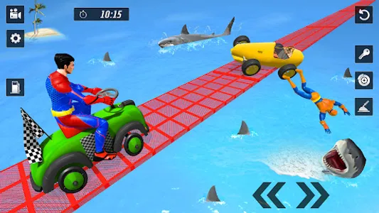 Racing in Car: Stunt Car Games screenshot 14