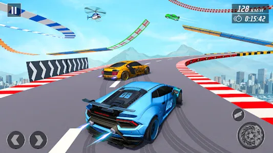 Racing in Car: Stunt Car Games screenshot 18