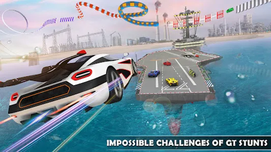 Racing in Car: Stunt Car Games screenshot 21