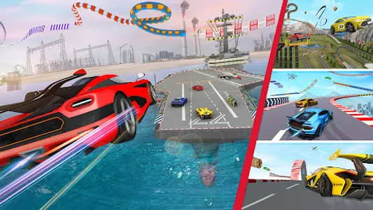 Racing in Car: Stunt Car Games screenshot 23