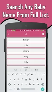 English Baby Girl & Boy Names  screenshot 3