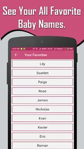 English Baby Girl & Boy Names  screenshot 6