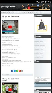 Lirik Lagu Nias 19 screenshot 0
