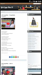 Lirik Lagu Nias 19 screenshot 1