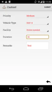 ZPH Vehicle Request screenshot 4