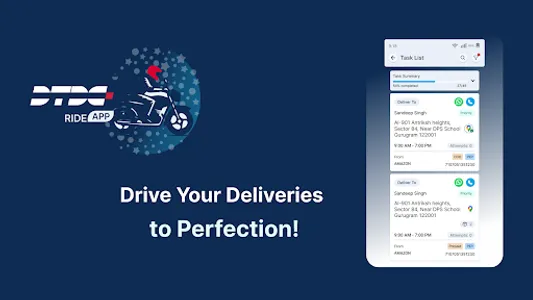 DTDC Ride App screenshot 5