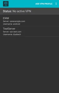Dualtech VPN screenshot 0