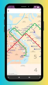 Dubai Metro Map 2023 screenshot 2