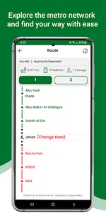 Dubai Metro Schedule & Routes screenshot 2