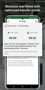 Dubai Metro Schedule & Routes screenshot 6