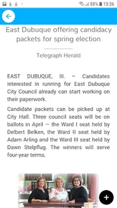 Telegraph Herald screenshot 1