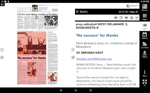 Telegraph Herald screenshot 10