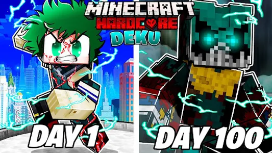 Deku My Hero Skin Mod For MCPE screenshot 0