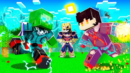 Deku My Hero Skin Mod For MCPE screenshot 7