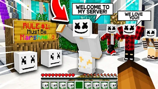 DJ Marshmello Skin For MCPE screenshot 0