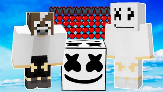 DJ Marshmello Skin For MCPE screenshot 3