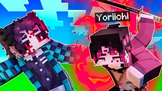 Nezuko Demon Skin Mod For MCPE screenshot 3