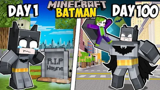 Batman Player Skin Mod MCPE screenshot 1