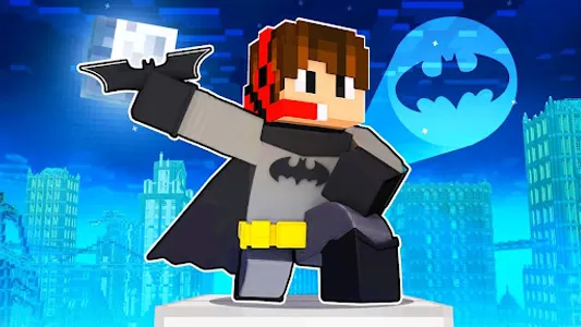 Batman Player Skin Mod MCPE screenshot 6