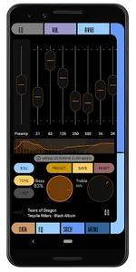 LCARS Trek Poweramp V3 Skin screenshot 2