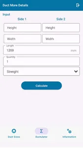 Advance Ductulator screenshot 1