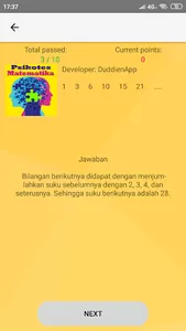 Soal Psikotes Matematika dan P screenshot 2