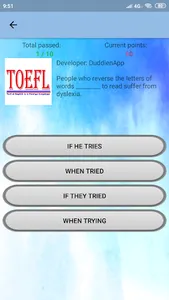 TOEFL Test screenshot 3