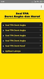 Psikotes Deret Angka & Huruf b screenshot 1