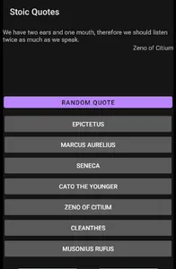 Stoicism Quotes with Widget screenshot 0
