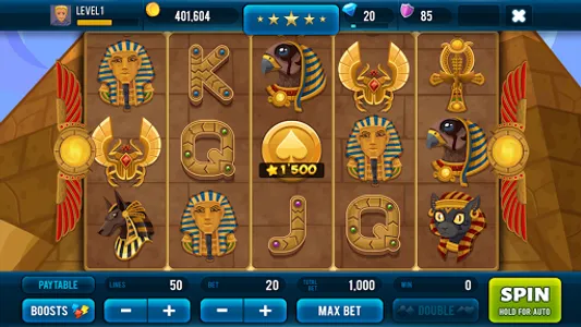 Golden Age of Egypt Slots screenshot 1