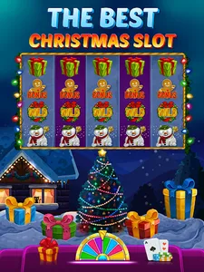 Happy Christmas Casino Slot screenshot 0