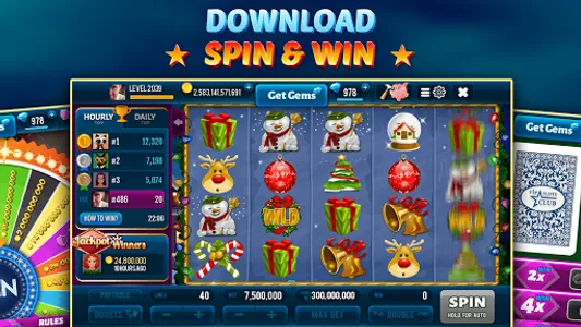 Happy Christmas Casino Slot screenshot 13