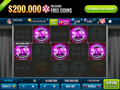 3 Pink Jackpot Diamonds Slots screenshot 13