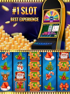 Xmas Slot Machine Vegas Casino screenshot 1