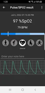 Pulse Oximeter - Beat & Oxygen screenshot 1