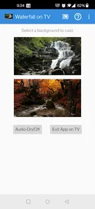 Waterfalls on TV - Chromecast screenshot 2