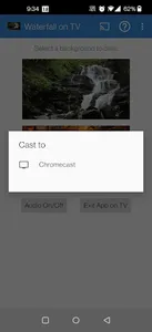 Waterfalls on TV - Chromecast screenshot 3