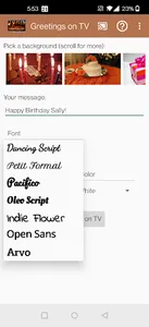 Greetings & Wishes Chromecast screenshot 5