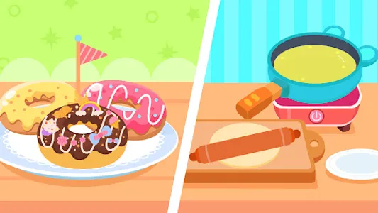 DuDu Dessert Shop DIY Games screenshot 13