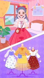 DuDu Princess dress up game screenshot 13