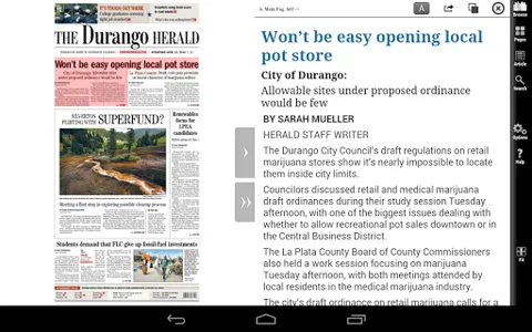 Durango Herald E-Edition screenshot 6