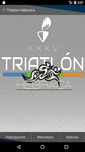 Triatlón Hebraica screenshot 0