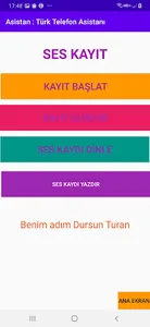 Asistan Sesle Uygulama Yönetin screenshot 4