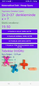 Matematiksel Dahi Sesli Oyun screenshot 0