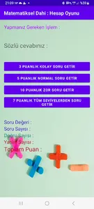 Matematiksel Dahi Sesli Oyun screenshot 3
