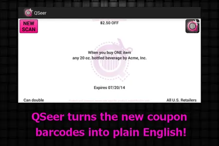 QSeer Coupon Reader screenshot 0