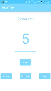 Intertime - Interval Timer screenshot 0